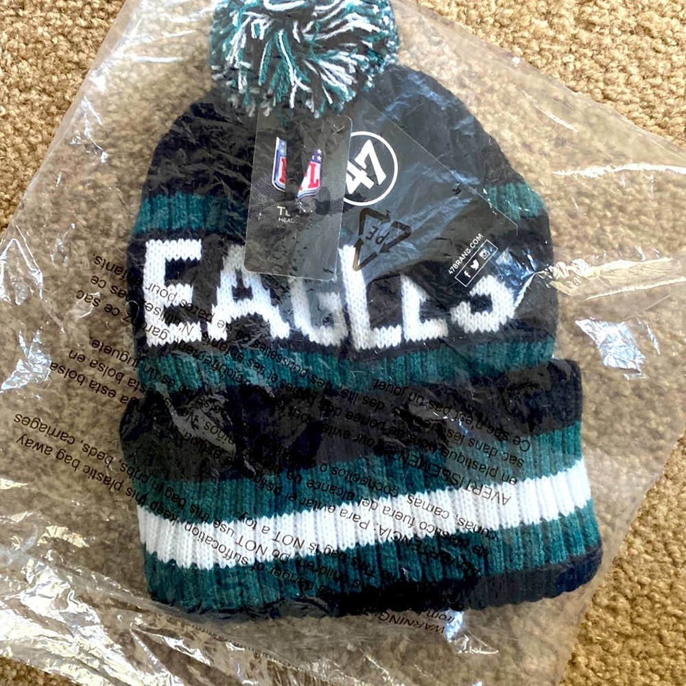 Brand new. Philadelphia Eagles winter hat